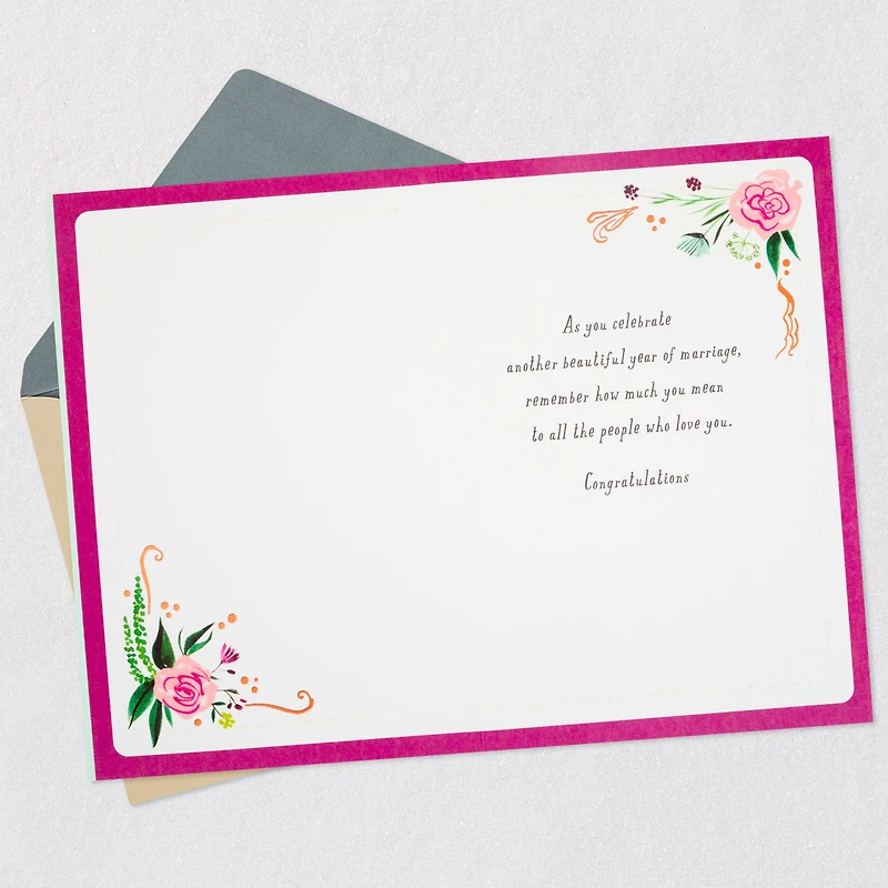 Another Beautiful Year of Marriage Anniversary Card for Couple for only USD 4.99 | Hallmark