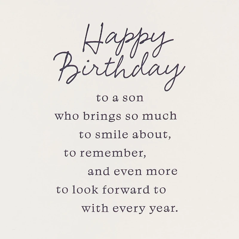The Ways You've Grown Birthday Card for Son for only USD 8.99 | Hallmark