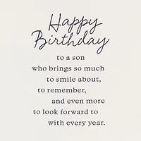 The Ways You've Grown Birthday Card for Son for only USD 8.99 | Hallmark