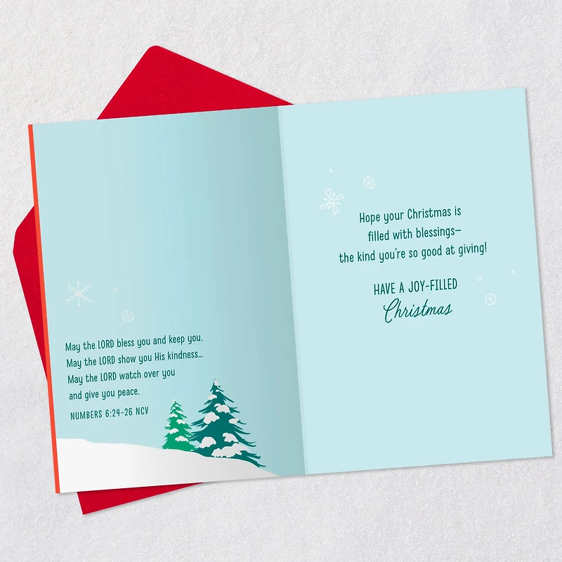 Warm Blessings and Thanks to God Religious Christmas Card for only USD 1.98 | Hallmark