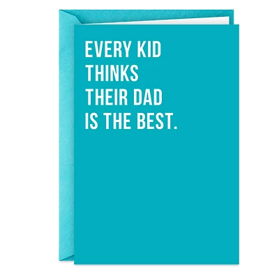 You're the Best Funny Father's Day Card for only USD 3.99 | Hallmark