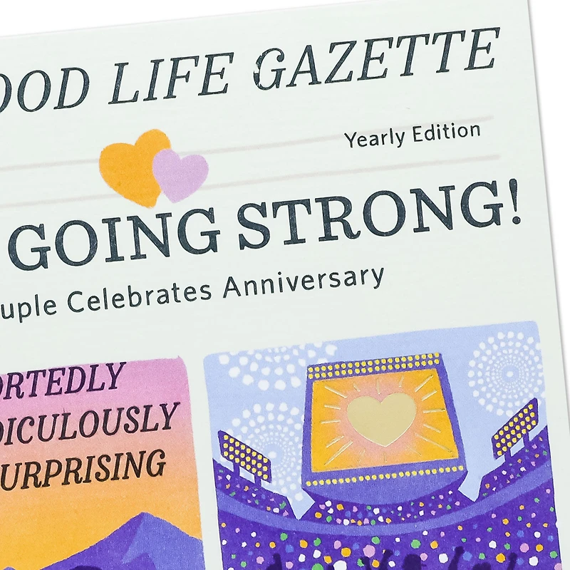 Your Love Still Makes the Front Page Anniversary Card for Couple for only USD 5.99 | Hallmark