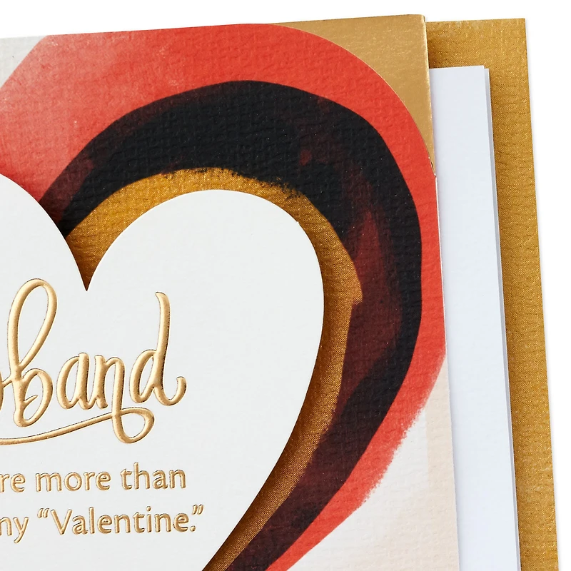 You're More Than Just a "Valentine" Valentine's Day Card for Husband for only USD 7.99 | Hallmark