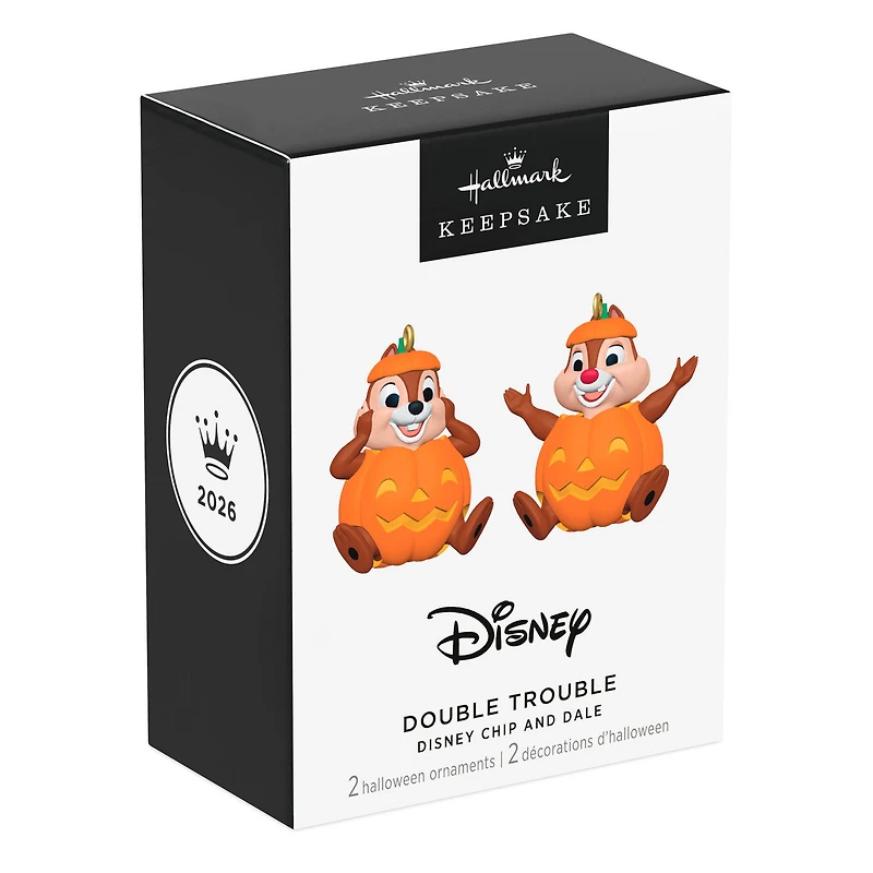 Disney Chip 'N Dale Double Trouble Ornaments, Set of 2 for only USD 27.99 | Hallmark