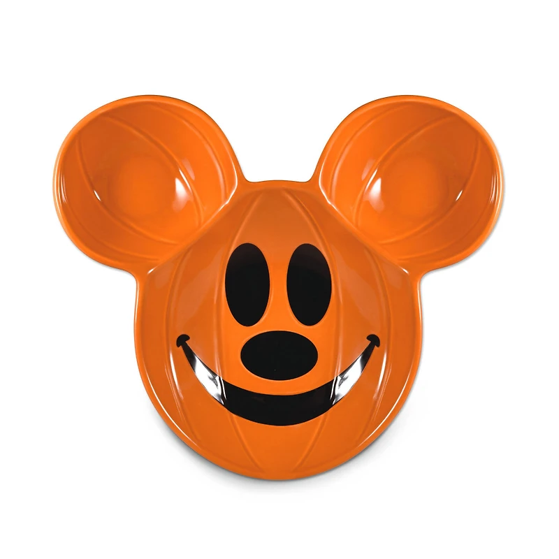 Disney Mickey Mouse Jack-o'-Lantern Chip and Dip Bowl for only USD 44.99 | Hallmark