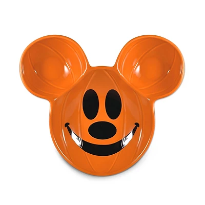 Disney Mickey Mouse Jack-o'-Lantern Chip and Dip Bowl for only USD 44.99 | Hallmark