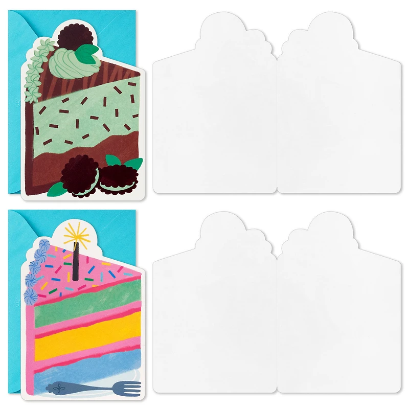 Slice of Cake Assorted Birthday Cards, Pack of 16 for only USD 10.99 | Hallmark