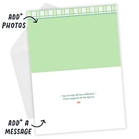 Teddy and Penguin Baby's First Custom Christmas Card for only USD 4.99 | Hallmark