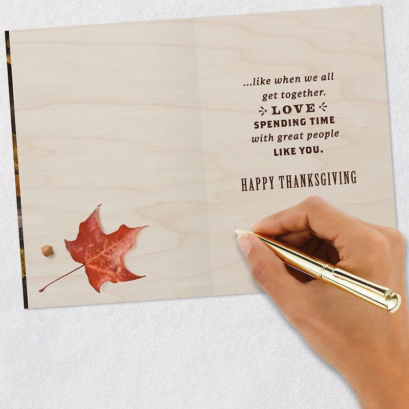 Love Spending Time With You Thanksgiving Card for Brother and Family for only USD 3.59 | Hallmark