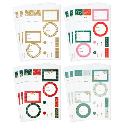 Winter Elegance Gift Tag Stickers, Pack of 96 for only USD 5.99 | Hallmark