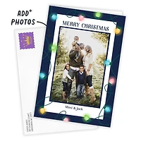 String Lights Frame Custom Christmas Card for only USD 4.99 | Hallmark