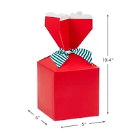 Solid Red Christmas Vertical Treat Box With Tie for only USD 3.99 | Hallmark