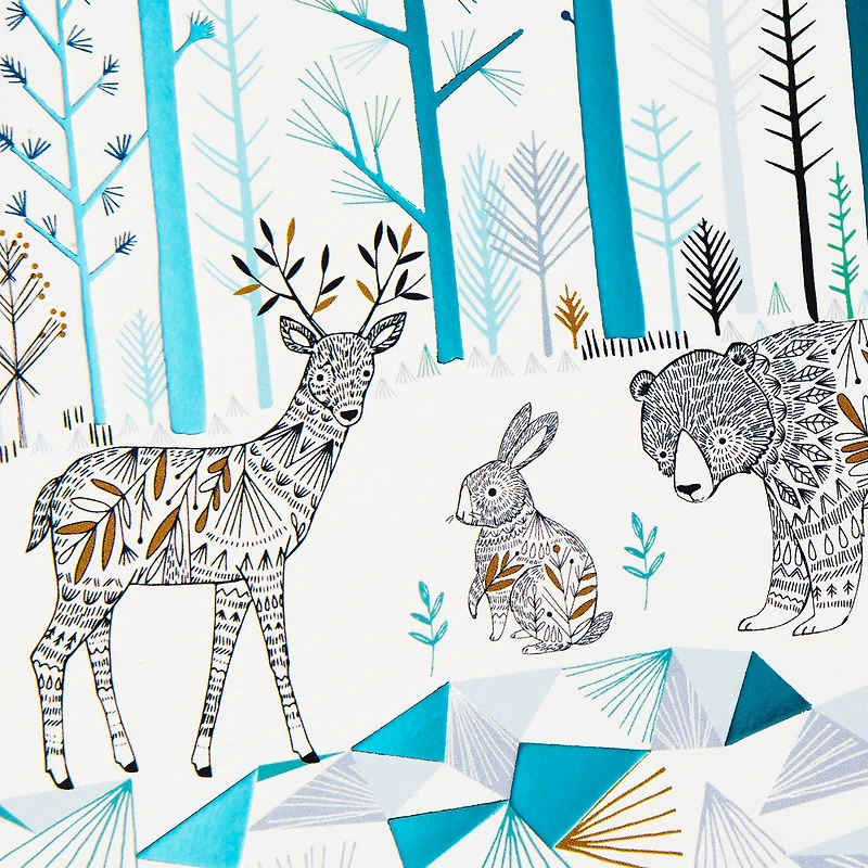 UNICEF Woodland Animals Boxed Christmas Cards, Pack of 12 for only USD 12.50 | Hallmark