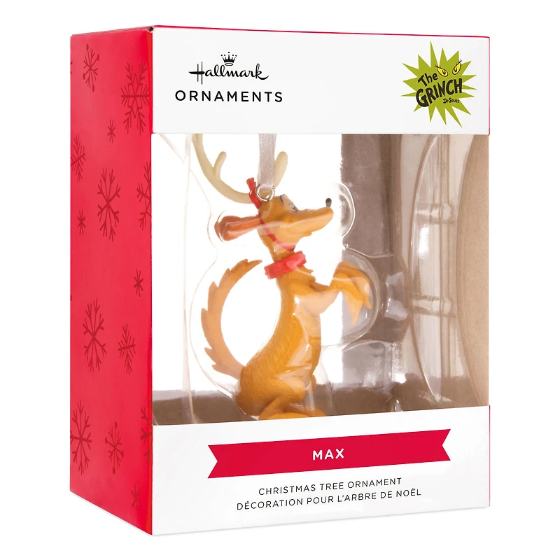 Dr. Seuss's How the Grinch Stole Christmas!™ Max in Antlers Hallmark Ornament for only USD 11.49 | Hallmark