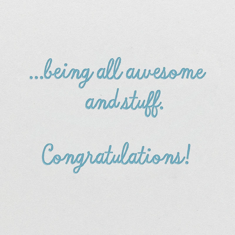 Look at You Being All Awesome Congratulations Card for only USD 5.59 | Hallmark