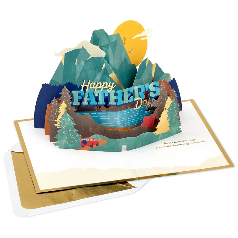 You Make the Journey Unforgettable 3D Pop-Up Father's Day Card for only USD 12.99 | Hallmark