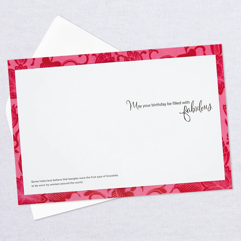 UNICEF Fabulous Birthday Card With Bracelet for Her for only USD 5.99 | Hallmark