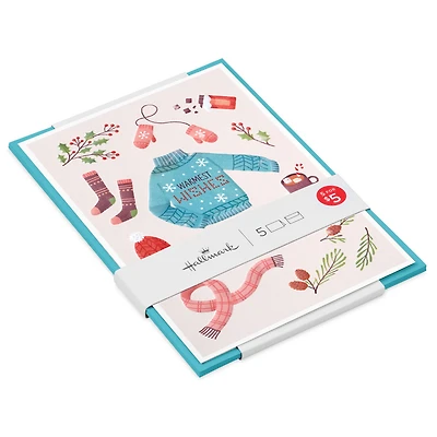 Warmest Wishes Sweater Packaged Christmas Cards, Set of 5 for only USD 5.00 | Hallmark