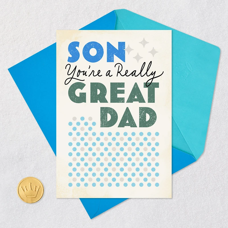 You're a Great Dad Father's Day Card for Son for only USD 3.99 | Hallmark