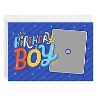Festive Blue Custom Birthday Card for Boy for only USD 4.99 | Hallmark