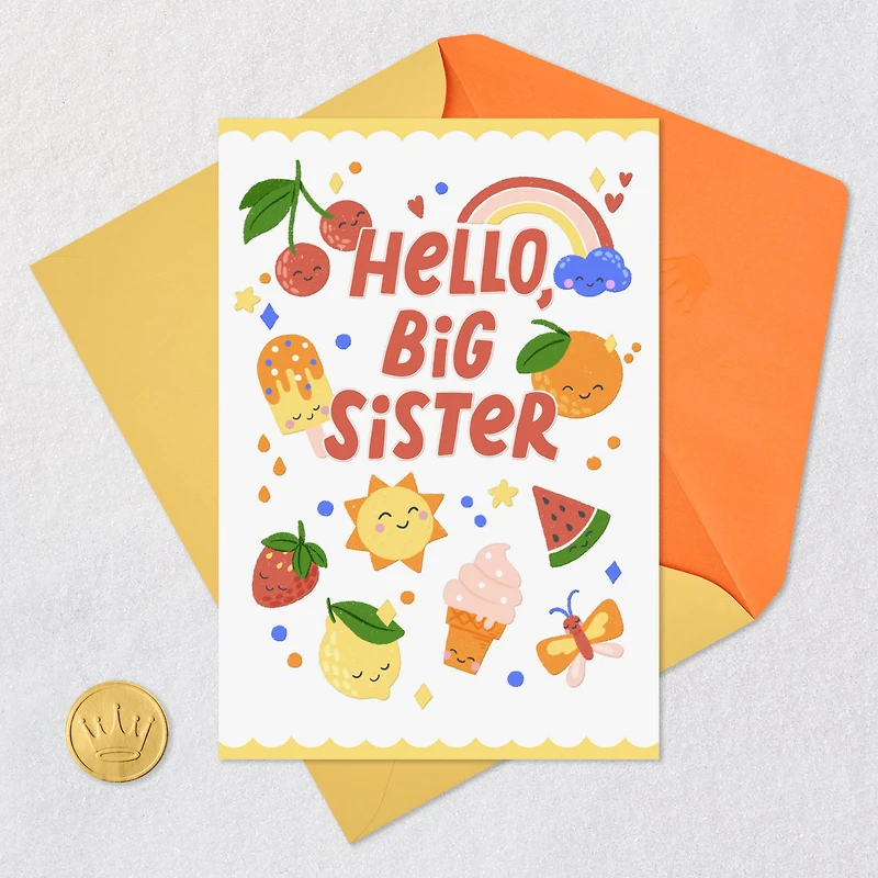Hello, Big Sister New Baby Card for only USD 2.99 | Hallmark