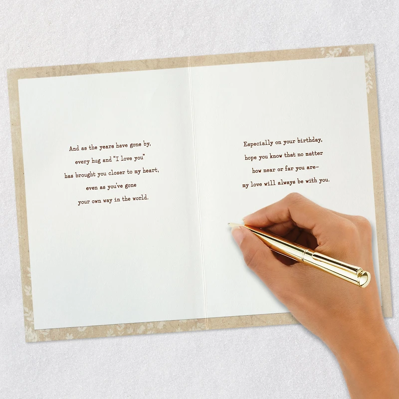 My Love Is With You Near or Far Birthday Card for Son for only USD 7.99 | Hallmark