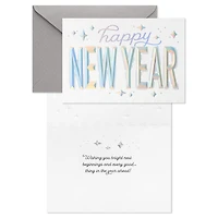 Silver Diamonds Boxed New Year Cards, Pack of 16 for only USD 15.49 | Hallmark