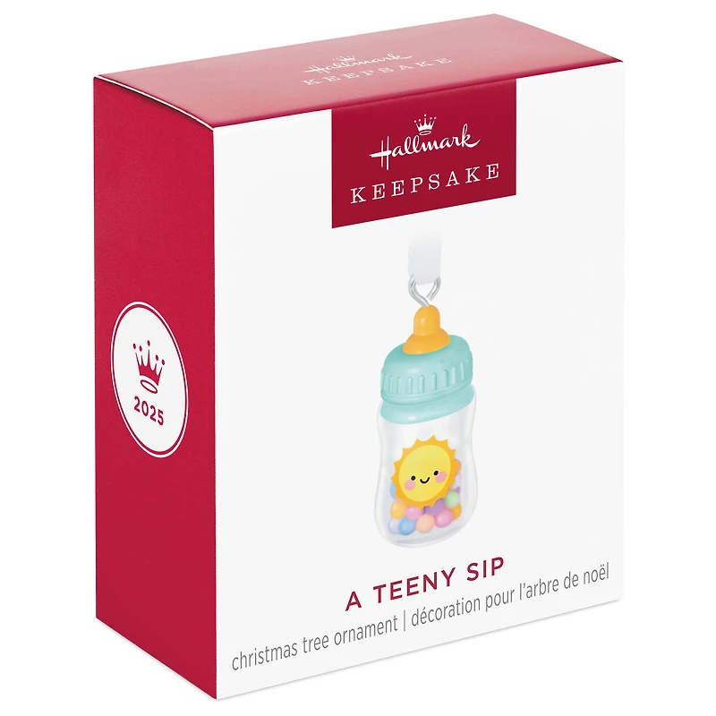 Mini A Teeny Sip Ornament, 1" for only USD 12.99 | Hallmark