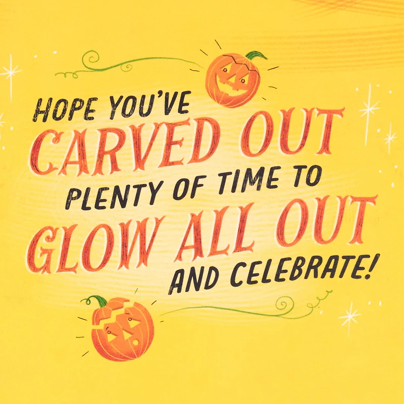 Joking Jack-o'-Lantern Funny Halloween Card With Sound and Lights for only USD 9.99 | Hallmark