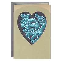 My Home, My Heart, My Husband Anniversary Card for only USD 5.59 | Hallmark