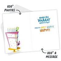 hoops&yoyo™ Over the Top Wishes Funny Custom Birthday Card for only USD 4.99 | Hallmark
