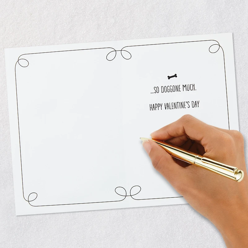 Love You So Doggone Much Valentine's Day Card for only USD 8.59 | Hallmark