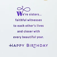 We're Closer With Every Year Birthday Card for Sister From Sister for only USD 7.59 | Hallmark