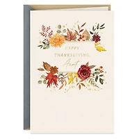 Thankful for Your Kindness Thanksgiving Card for Aunt for only USD 2.99 | Hallmark