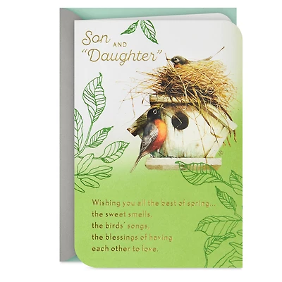 Marjolein Bastin Love, Hope and Joy Easter Card for Son and Daughter-in-Law for only USD 4.59 | Hallmark