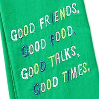 Good Friends, Food, Talks and Times Tea Towel, 18x26 for only USD 14.99 | Hallmark