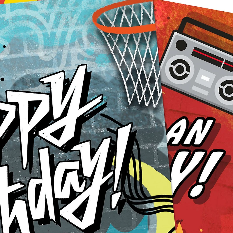 Sports and Music Fun Birthday Cards for Kids, Pack of 10 for only USD 7.99 | Hallmark