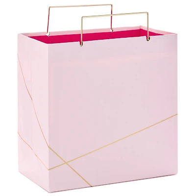 Light Pink With Gold Medium Square Gift Bag, 7.7" for only USD 5.99 | Hallmark