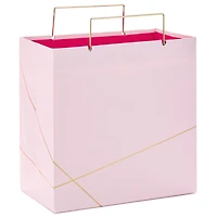 Light Pink With Gold Medium Square Gift Bag, 7.7" for only USD 5.99 | Hallmark