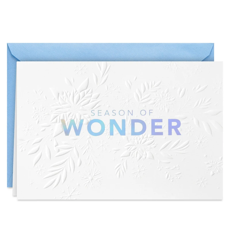 Snowflakes Season of Wonder Boxed Christmas Cards, Pack of 16 for only USD 17.49 | Hallmark