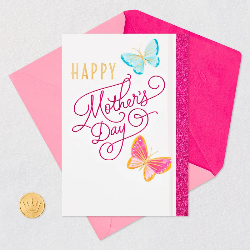So Appreciated Two Butterflies Mother's Day Card for only USD 3.99 | Hallmark