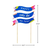 Cake Day Banner Birthday Cake Topper for only USD 6.99 | Hallmark