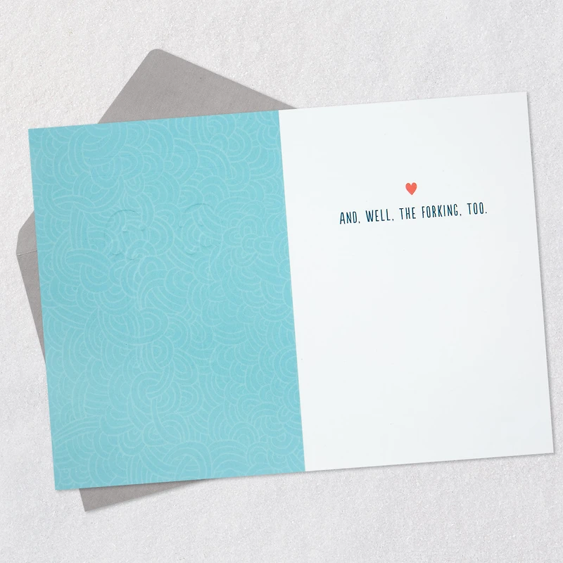Spooning and Forking Naughty Love Card for only USD 4.49 | Hallmark