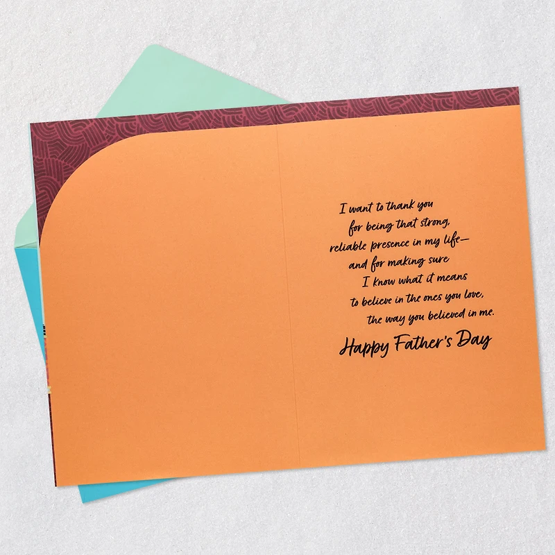 Thanks for Your Strong, Reliable Presence Father's Day Card for Dad for only USD 5.99 | Hallmark