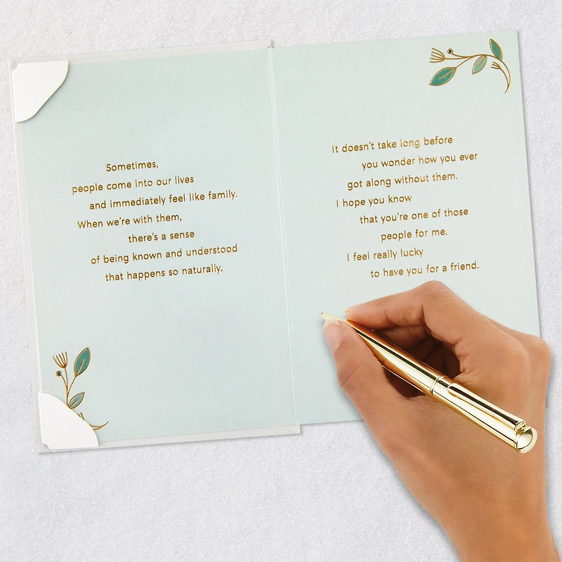 Friends Are the Family We Choose Friendship Card for only USD 7.99 | Hallmark