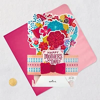 Butterfly and Flower Bouquet Musical 3D Pop-Up Mother's Day Card With Light for only USD 9.99 | Hallmark