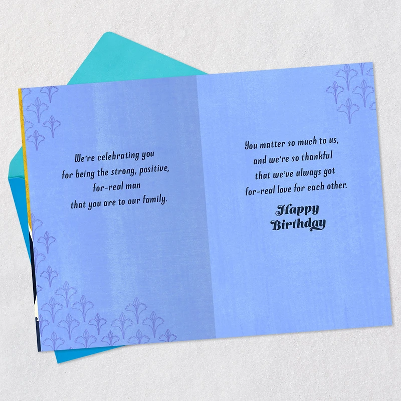 Celebrating the For-Real Man You Are Birthday Card for Brother for only USD 3.59 | Hallmark