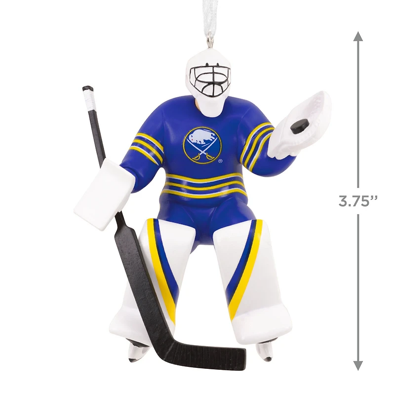 NHL Buffalo Sabres® Goalie Hallmark Ornament for only USD 14.99 | Hallmark