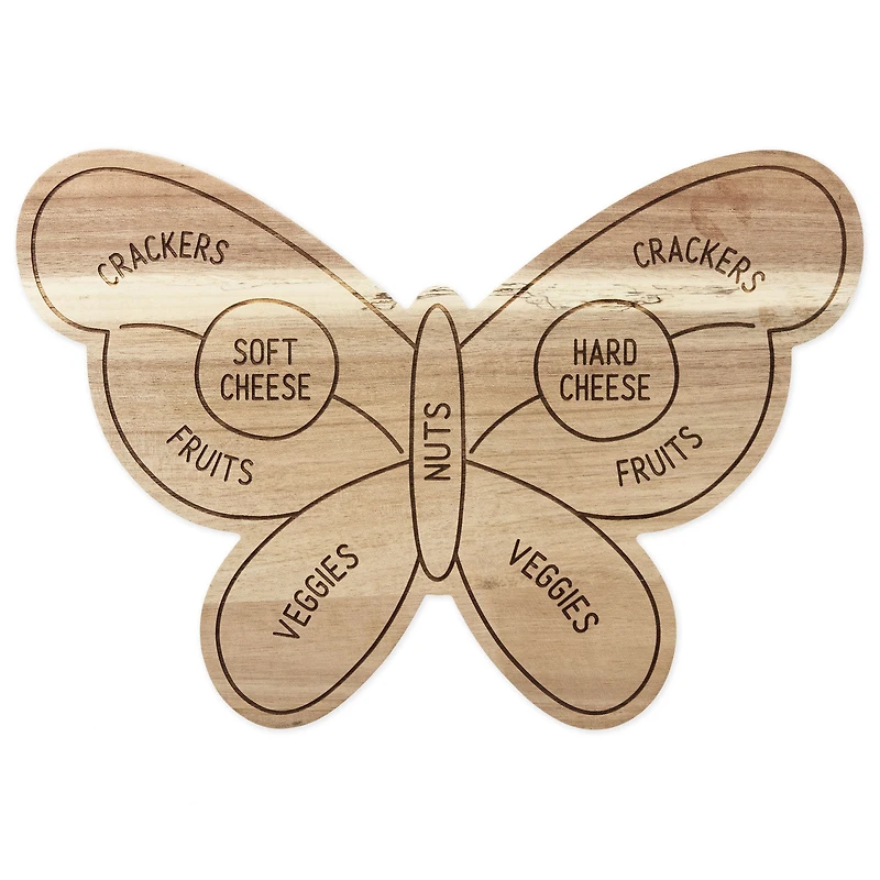 Floral Butterfly Charcuterie Board for only USD 34.99 | Hallmark