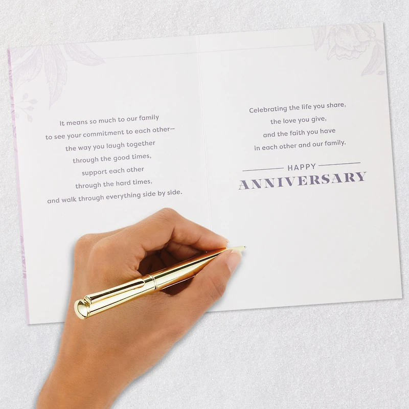 Celebrating Your Firm Foundation Anniversary Card for Couple for only USD 7.59 | Hallmark